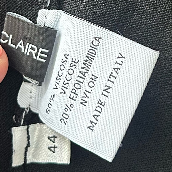 Anne Claire Made in Italy Viscous V-Neck Women's Top - Picture 8 of 9